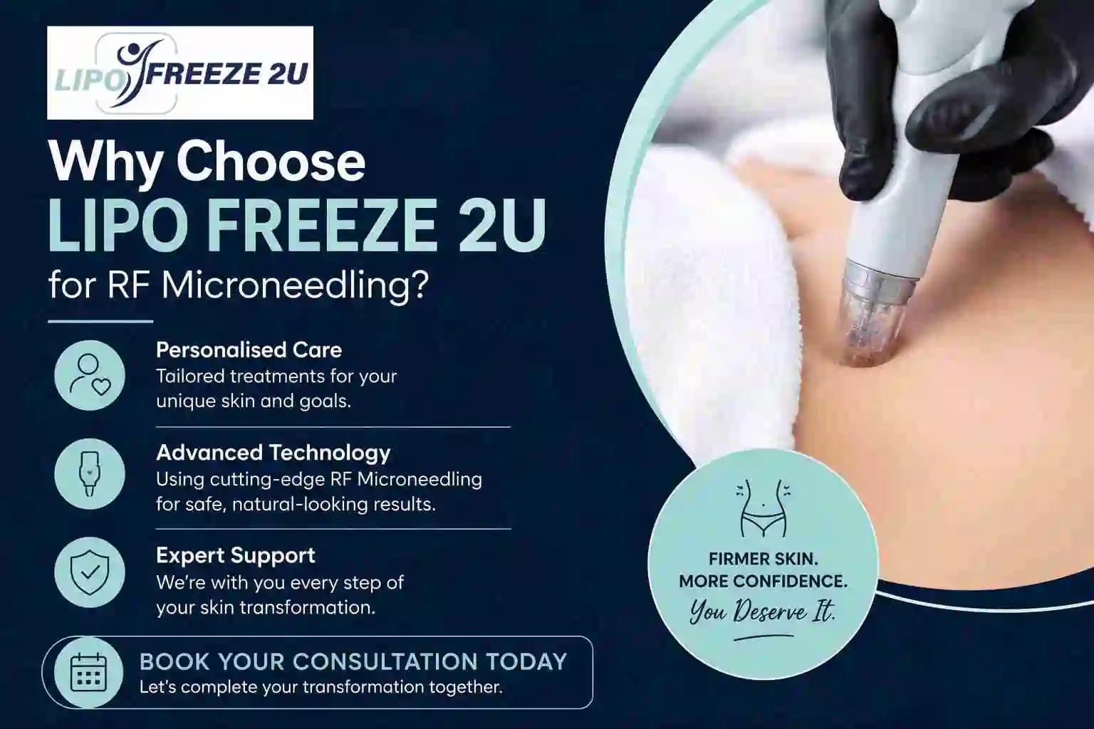 Why Choose LIPO FREEZE 2U for RF Microneedling Didcot?