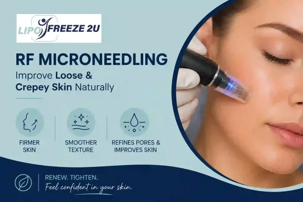 Can RF Microneedling Help Improve Loose and Crepey Skin Didcot?